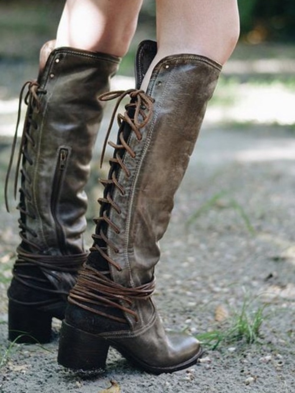 Freebird Coal tall boot, Size 9